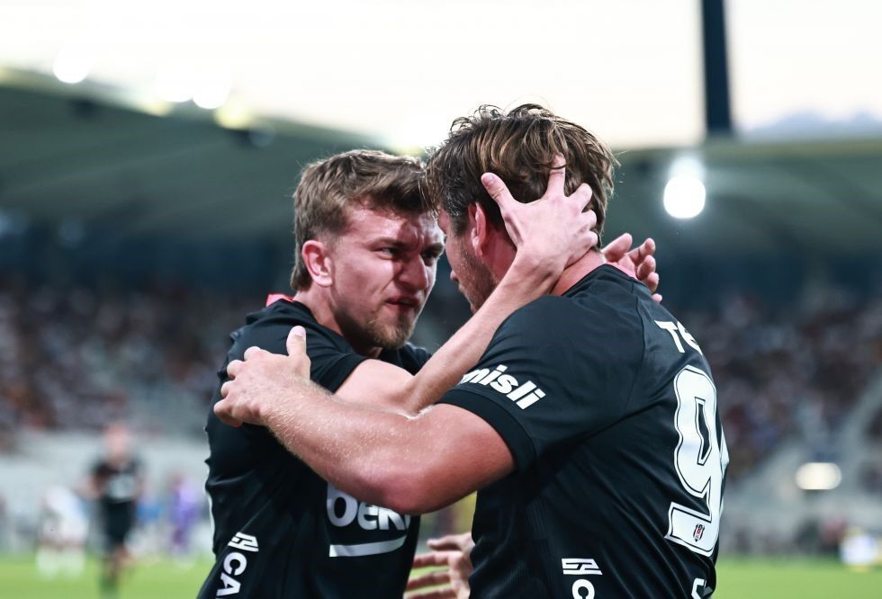 Beşiktaş Çekya deplasmanından galibiyetle döndü