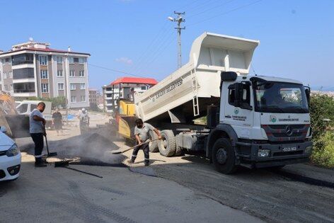 samsun haber: İlkadım'da yollar değişiyor! Ekipler mesaide