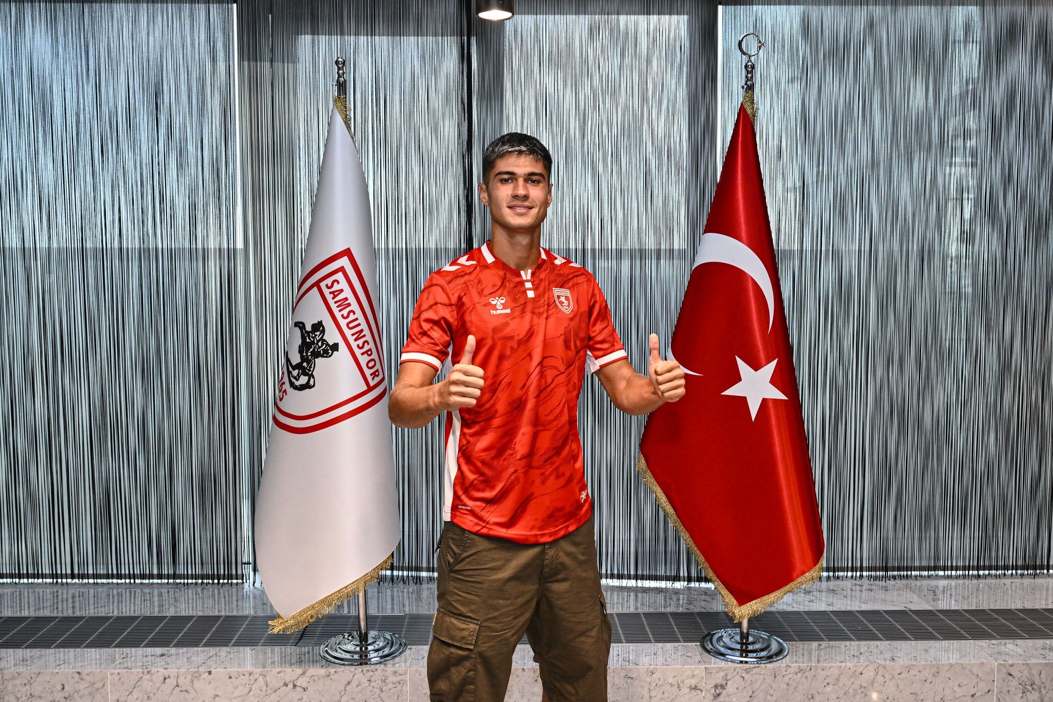 Samsunspor Haber: Samsunspor'un yeni transferi Guarino: "İlk tepkim 'Vay canına' oldu"