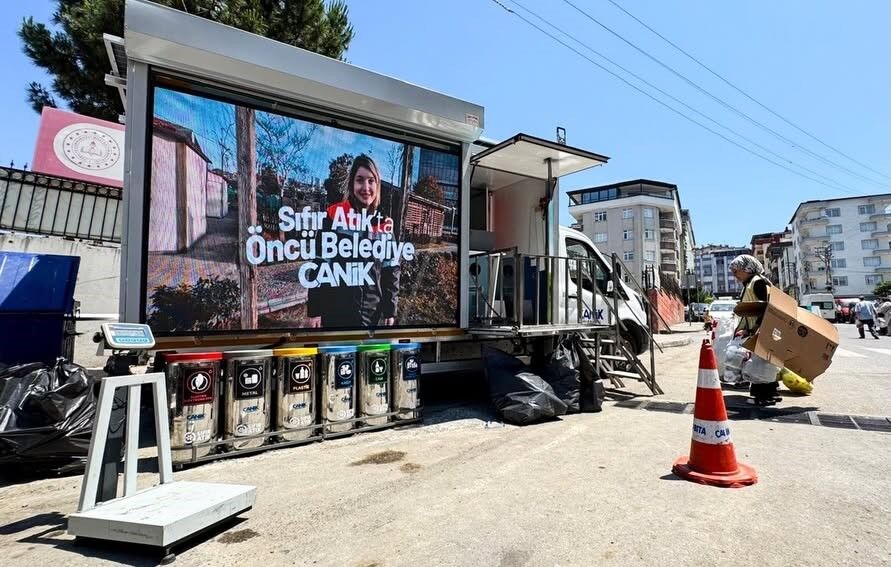 samsun haber: Canik'te atıklar kazanca dönüşüyor: Vatandaşa nakit iade