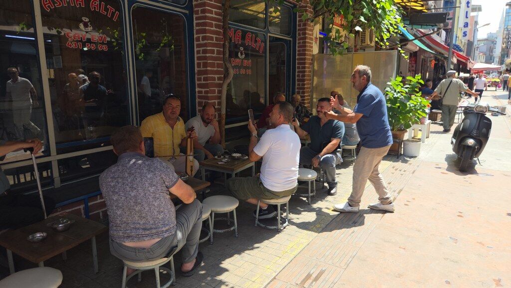 samsun haber: Samsun’da çay ocağında kemençe keyfi