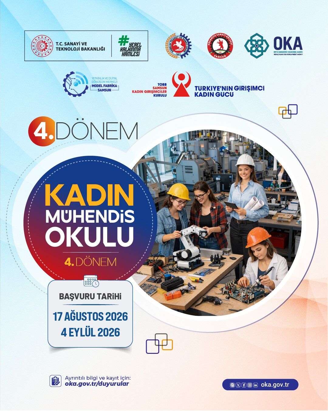 Samsun’da kadın mühendislere istihdam fırsatı: Başvurular başladı