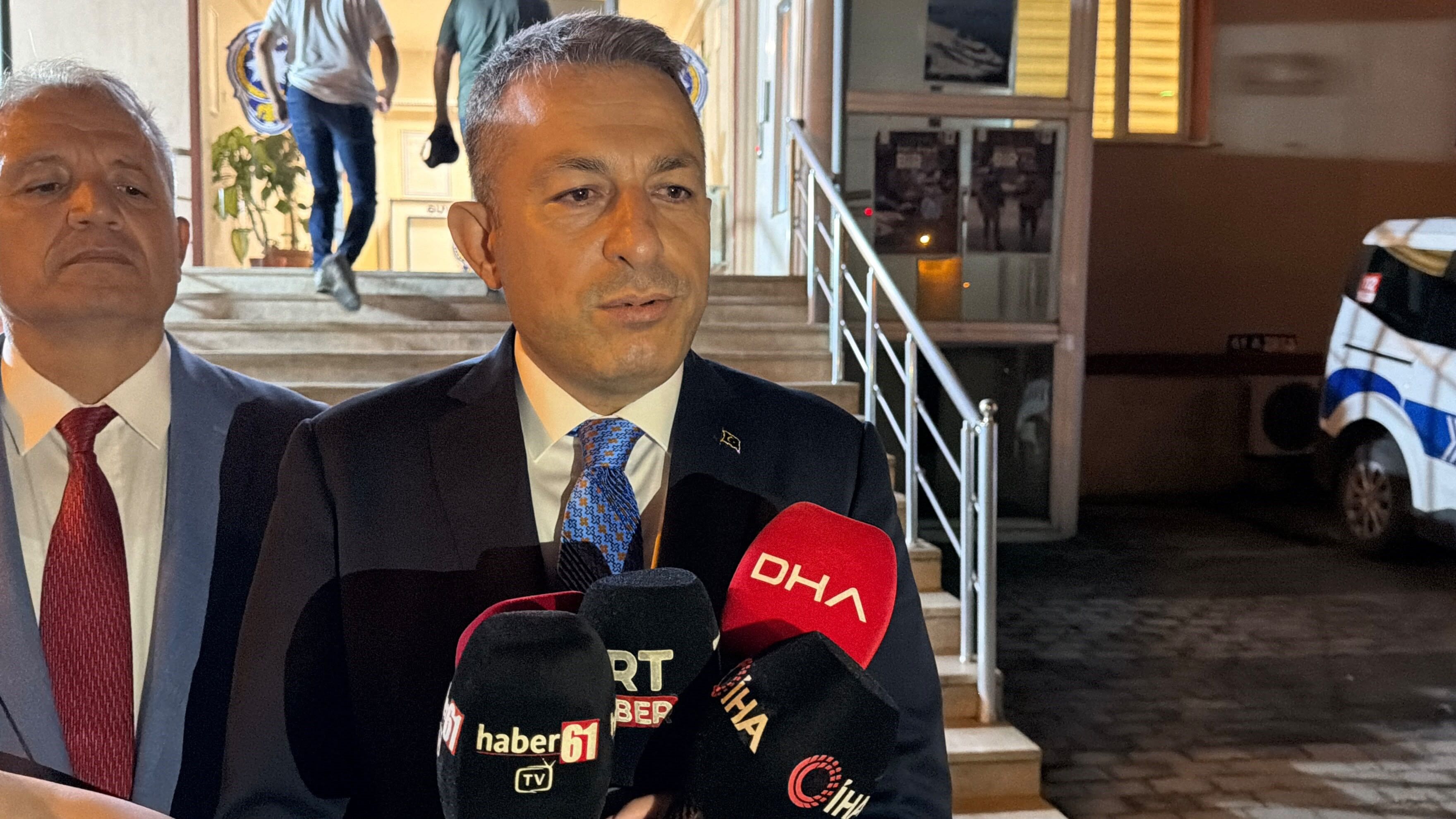 Trabzon’da emniyet binası yanında İHA paniği!
