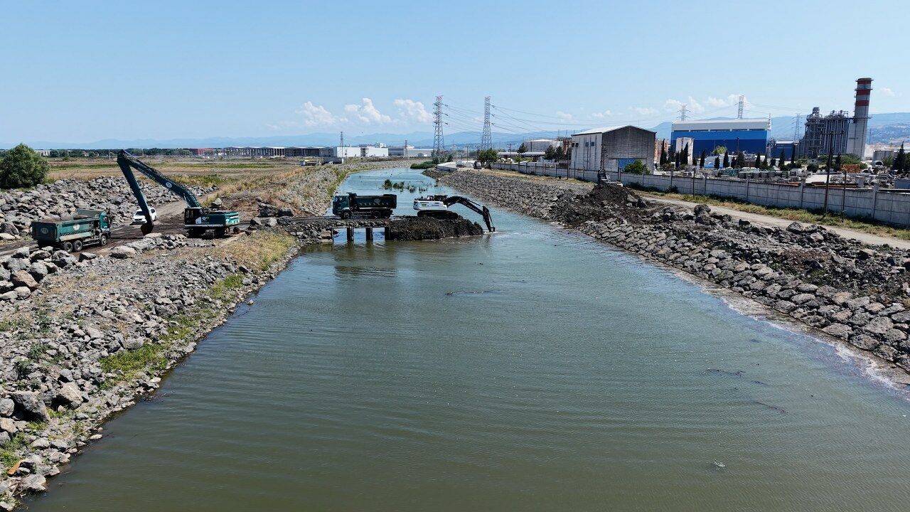 samsun haber: Samsun’da taşkın riskine karşı dev hamle! 2 bin 355 metrelik hat