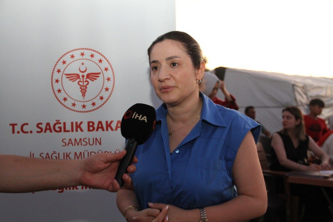 samsun haber Samsun'da mevsimlik tarım işçilerine sağlık taraması