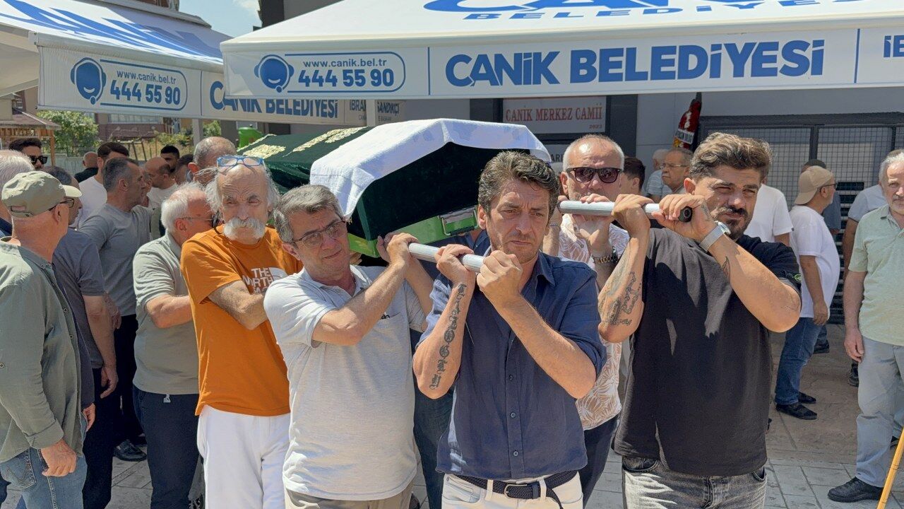 samsun haber Dron saldırısında hayatını kaybeden İlker Lazoğlu Samsun’da toprağa verildi