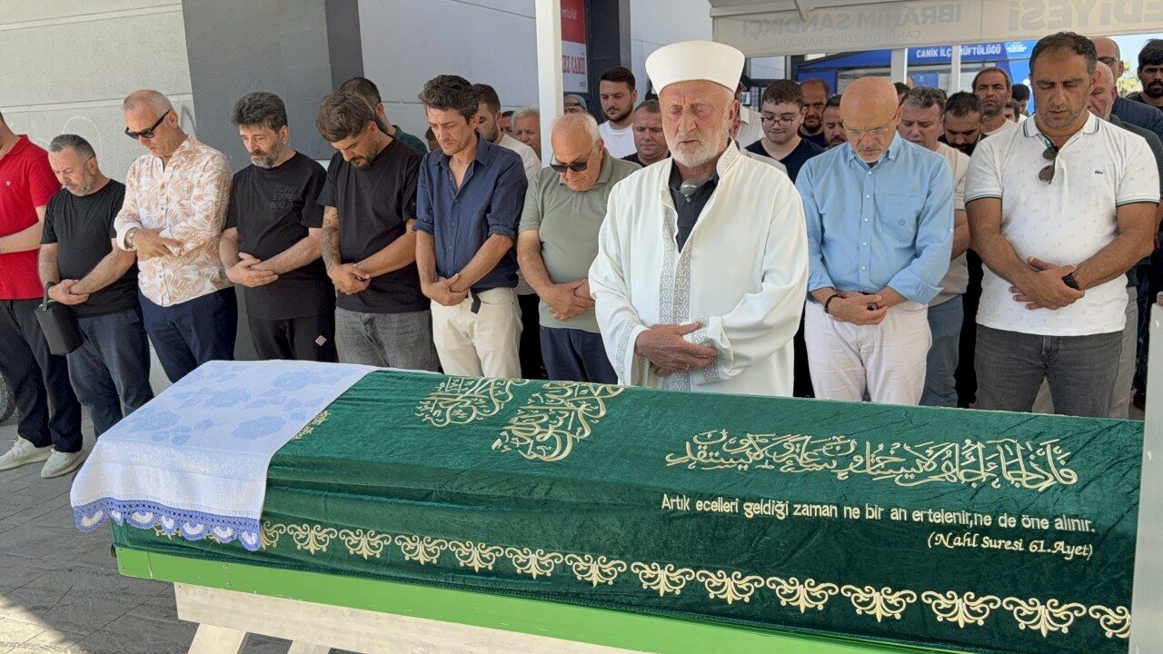 samsun haber Dron saldırısında hayatını kaybeden İlker Lazoğlu Samsun’da toprağa verildi