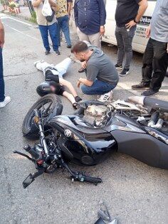 samsun haber: Samsun'da 17 yaşındaki motosikletlinin hayatını kurtaran detay