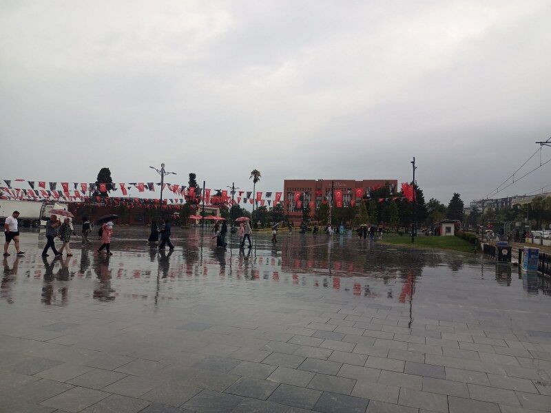 samsun haber: Türkiye’nin yağış rekoru Samsun’da!