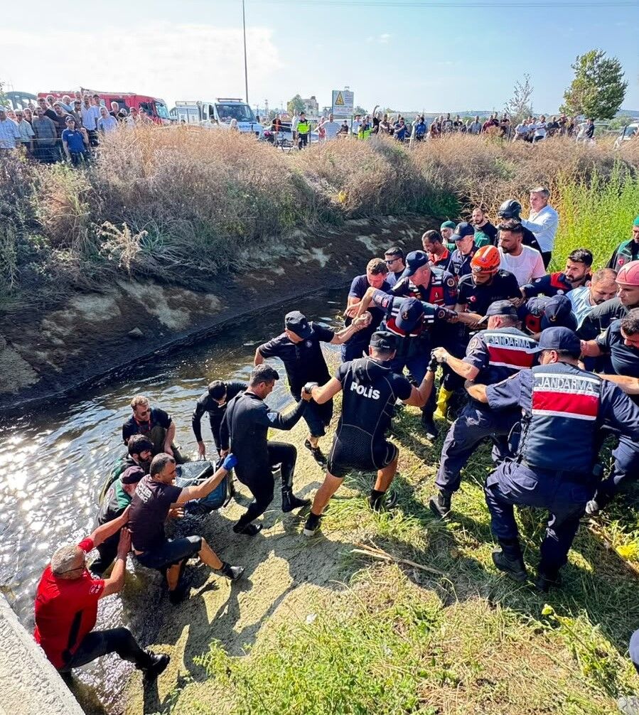 Samsun Haber: Bafra’da sulama kanalına düşen Emre Can Koparan'dan acı haber
