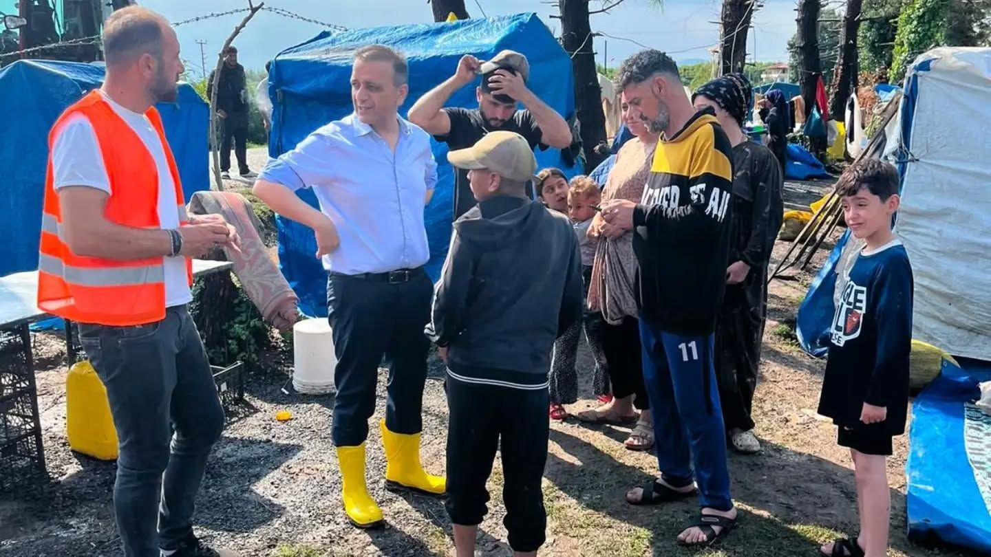 Samsun Haber: Başkan Güneş'ten tarım işçilerine geçmiş olsun ziyareti