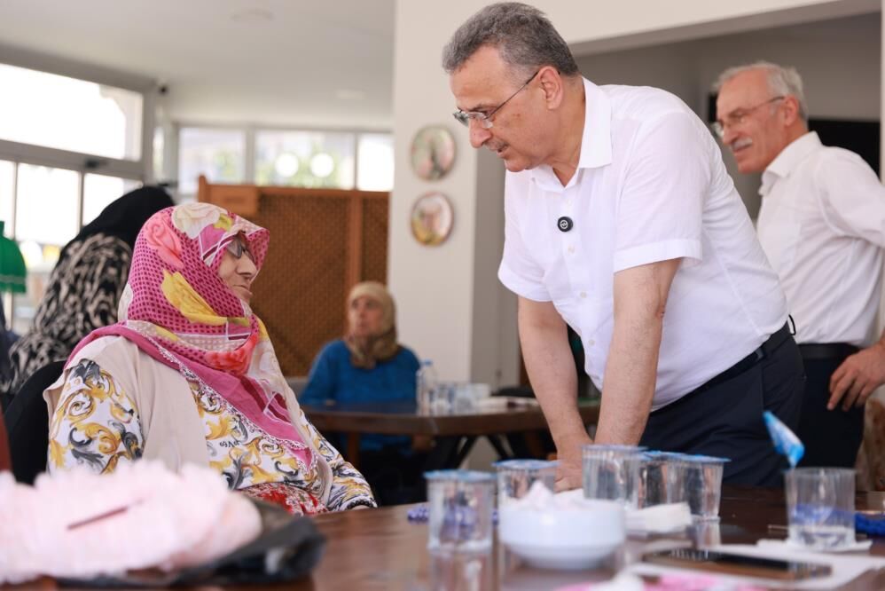 Samsun Haber. Başkan İhsan Kurnaz'dan anlamlı mesaj: "Yanlarındayız"