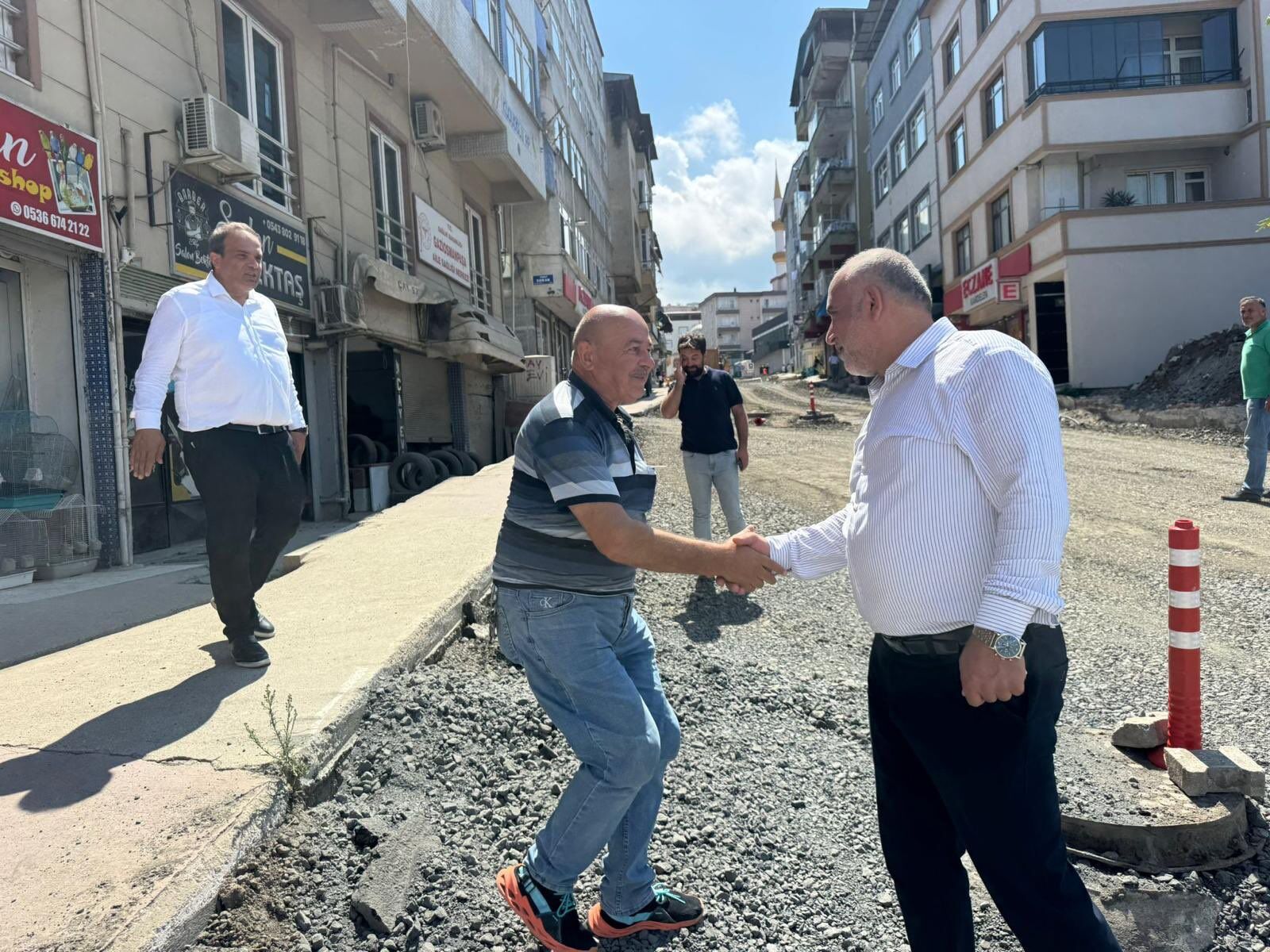 Samsun Haber: Başkan Sandıkçı’dan saha mesaisi