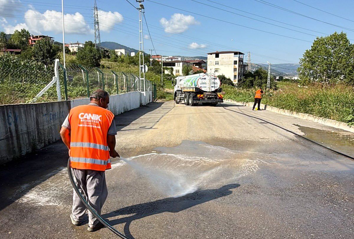 Samsun Haber: Başkan Sandıkçı'dan temiz Canik mesajı!