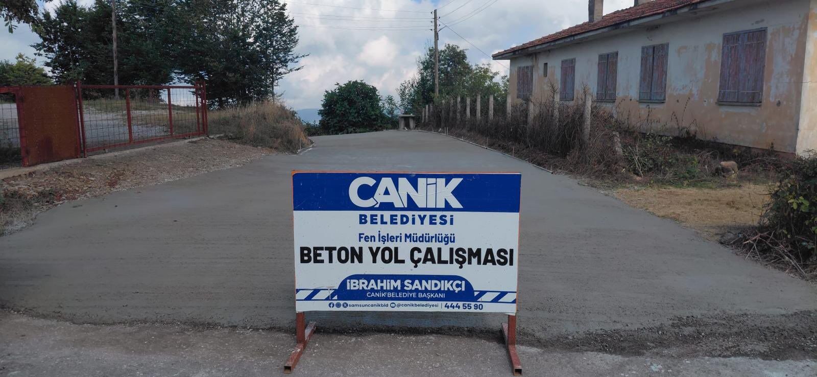 Samsun Haber: Canik’te Çamalan ve Gödekli yolları yenileniyor