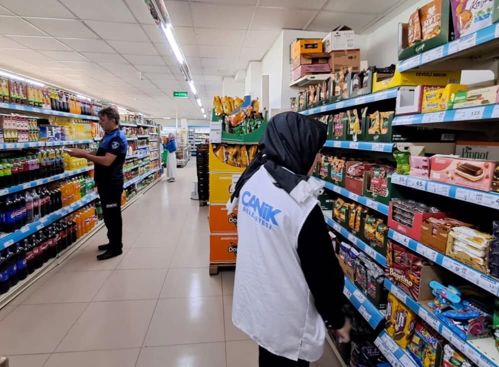 Samsun Haber: Canik'te marketlere sıkı denetim!