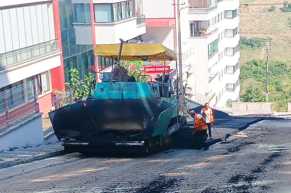 Samsun Haber: Samsun'da yollar değişiyor! Hasköy’de asfalt çalışması başladı