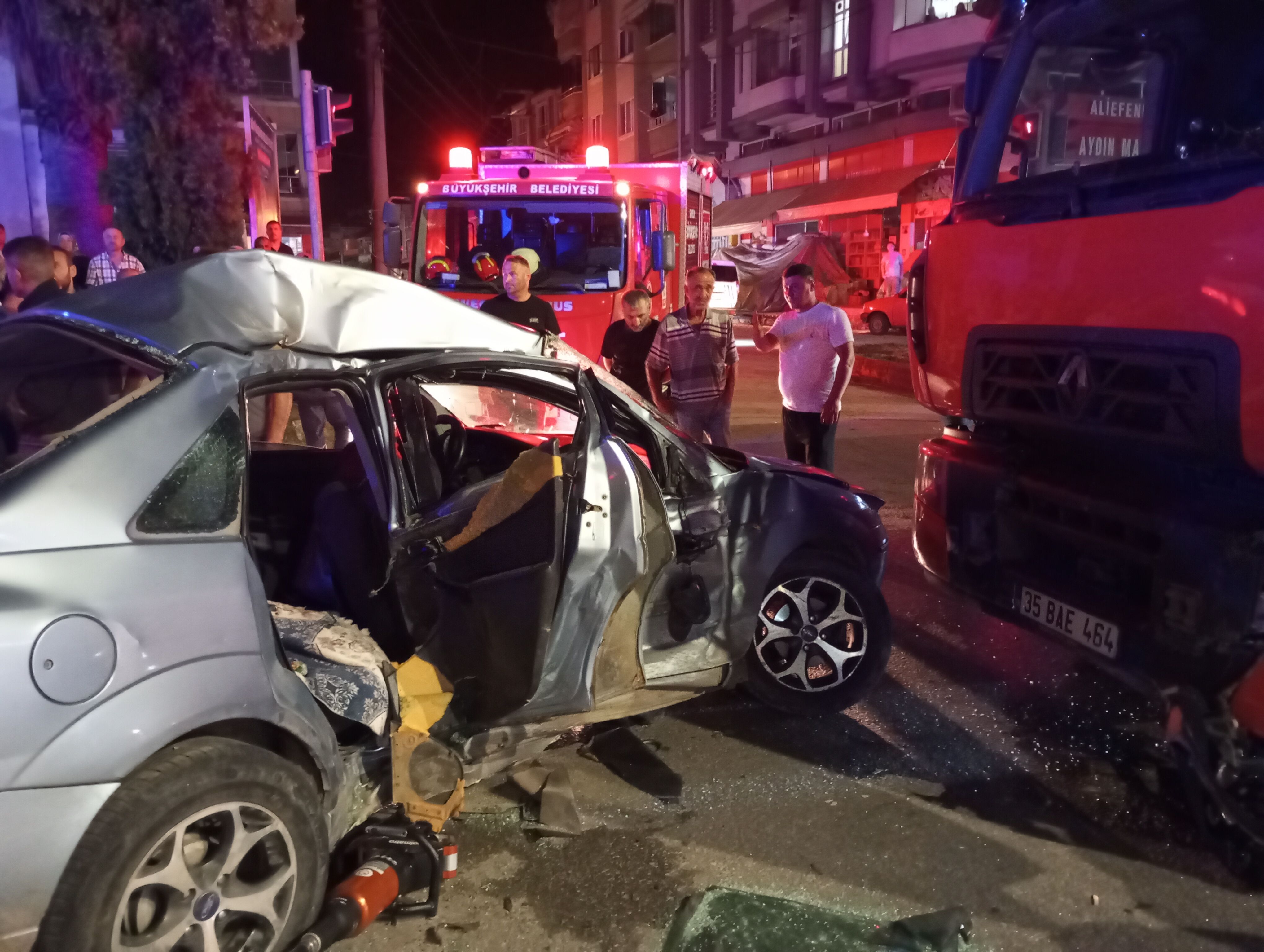 Samsun Haber: Çarşamba'da Dörtyol Kavşağı'nda korkutan kaza!