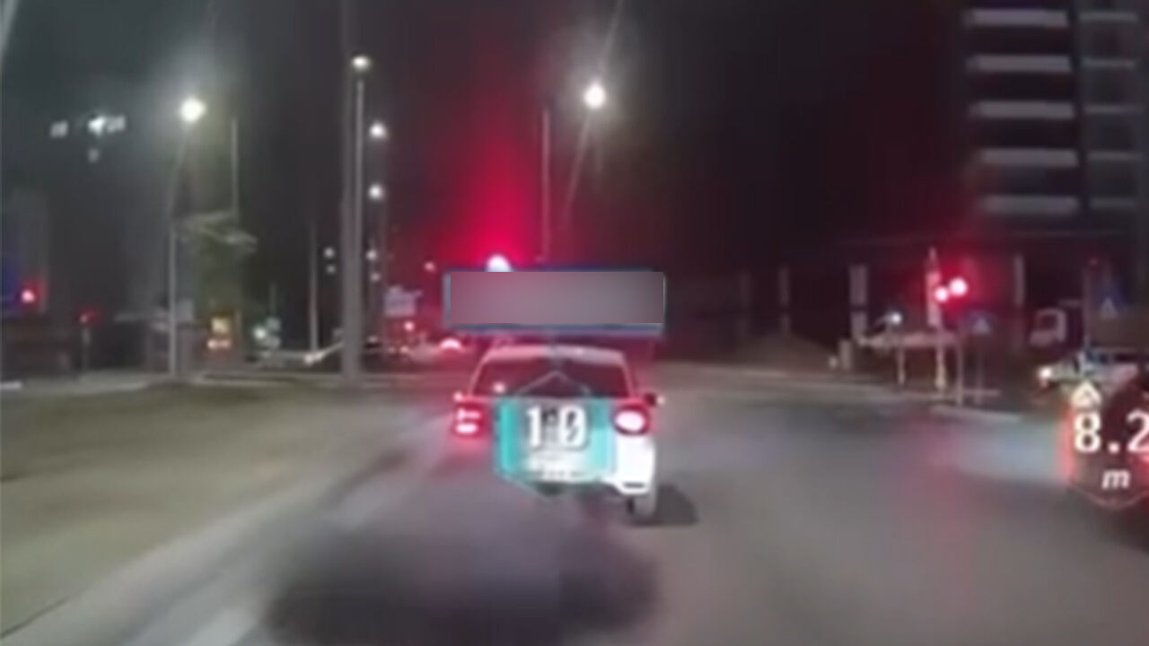 samsun haber: Samsun'da trafikte tepki çeken görüntüler!