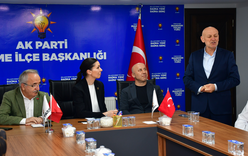 Samsun Haber: AK Partili Çiğdem Karaaslan'dan Terme çıkarması