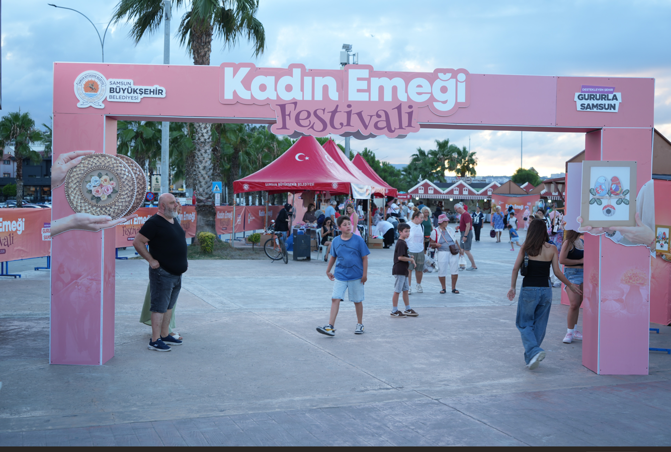 Samsun haber: Samsun’da Kadın Emeği Festivali’ne yoğun ilgi