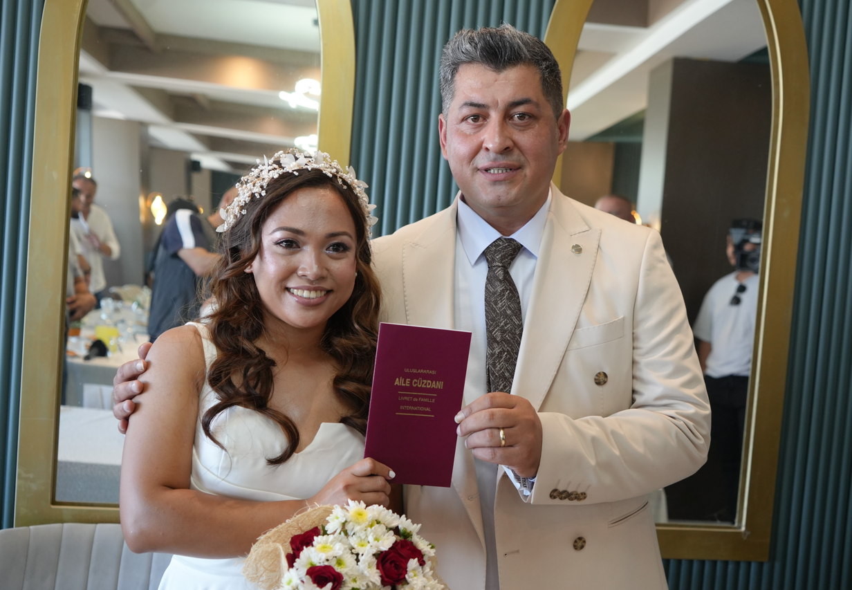 Samsun Haber. Samsun’a Filipinler’den gelin geldi! Hikayeleri şaşırttı