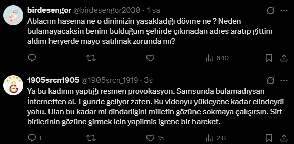 samsun haber: Samsun'da sosyal medyayı karıştıran haşema isyanı!