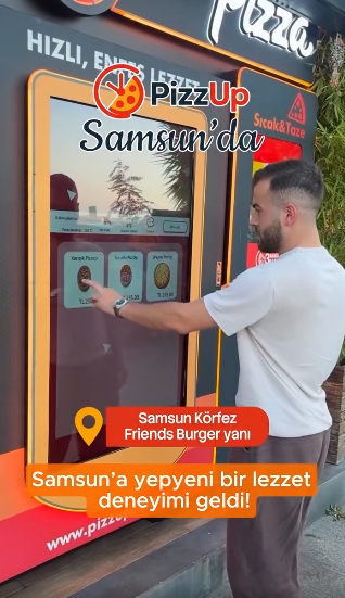 samsun haber: Samsun’dan Türkiye’ye yayılacak! 3 dakikada sıcak pizza