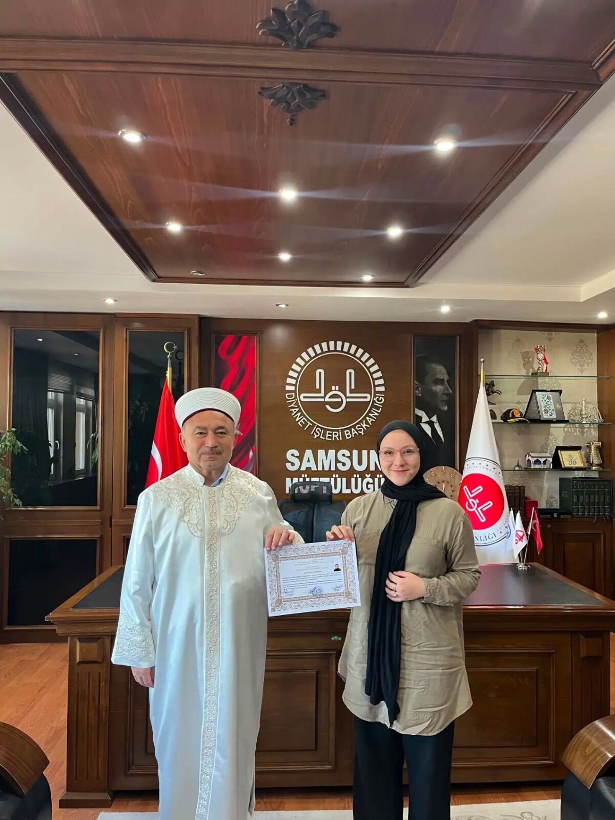samsun haber: Meksikalı Katia Salazar Cruz Samsun’da Müslüman oldu