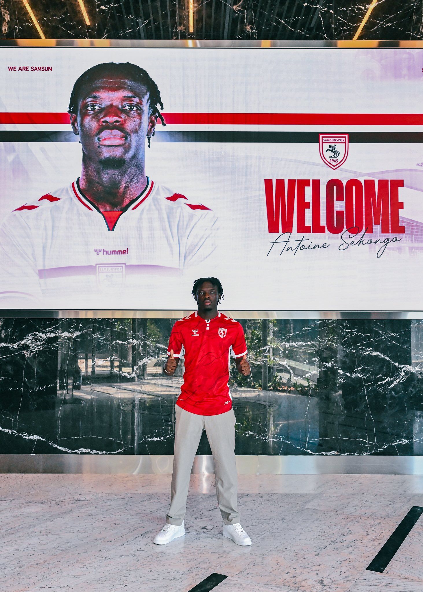 Samsunspor Haber: Samsunspor'da Antoine Sekongo dönemi başladı