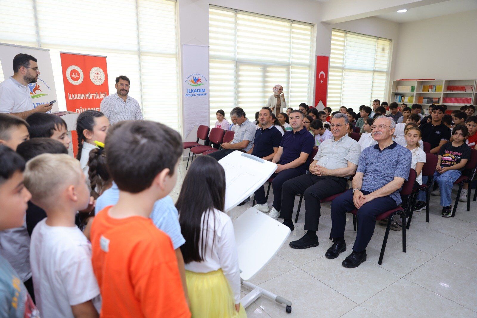 Samsun Haber: Başkan Kurnaz, yaz Kur’an kursu öğrencileriyle buluştu