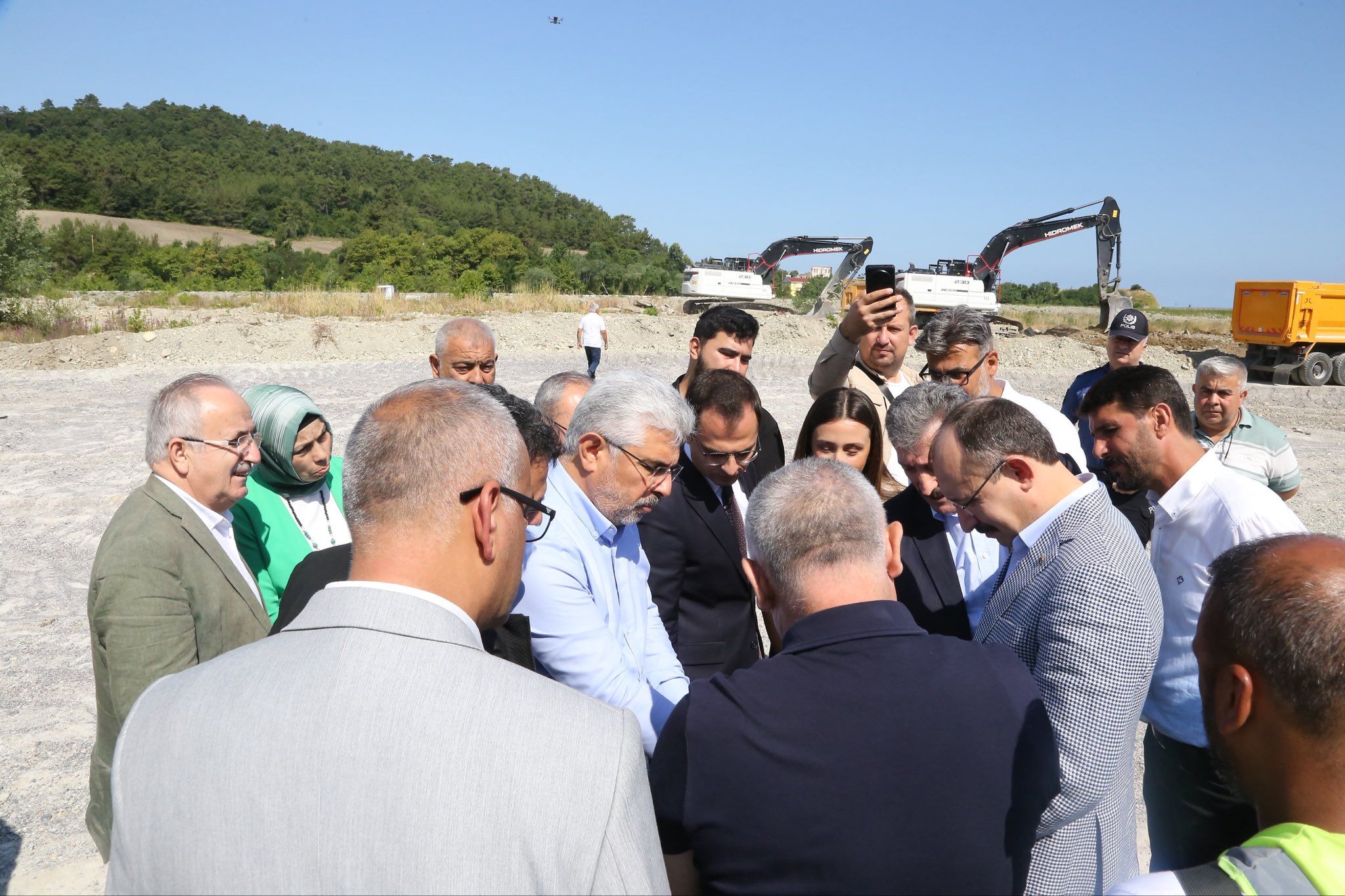 samsun haber: Dr. Mehmet Muş'tan Yakakent ve Alaçam'da yatırım incelemesi