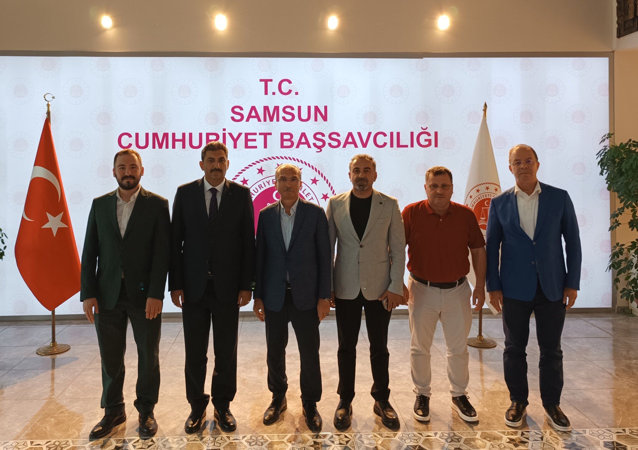 samsun haber: AK Parti Samsun Milletvekili Orhan Kırcalı'dan Başsavcı Mustafa Çakmak'a ziyaret