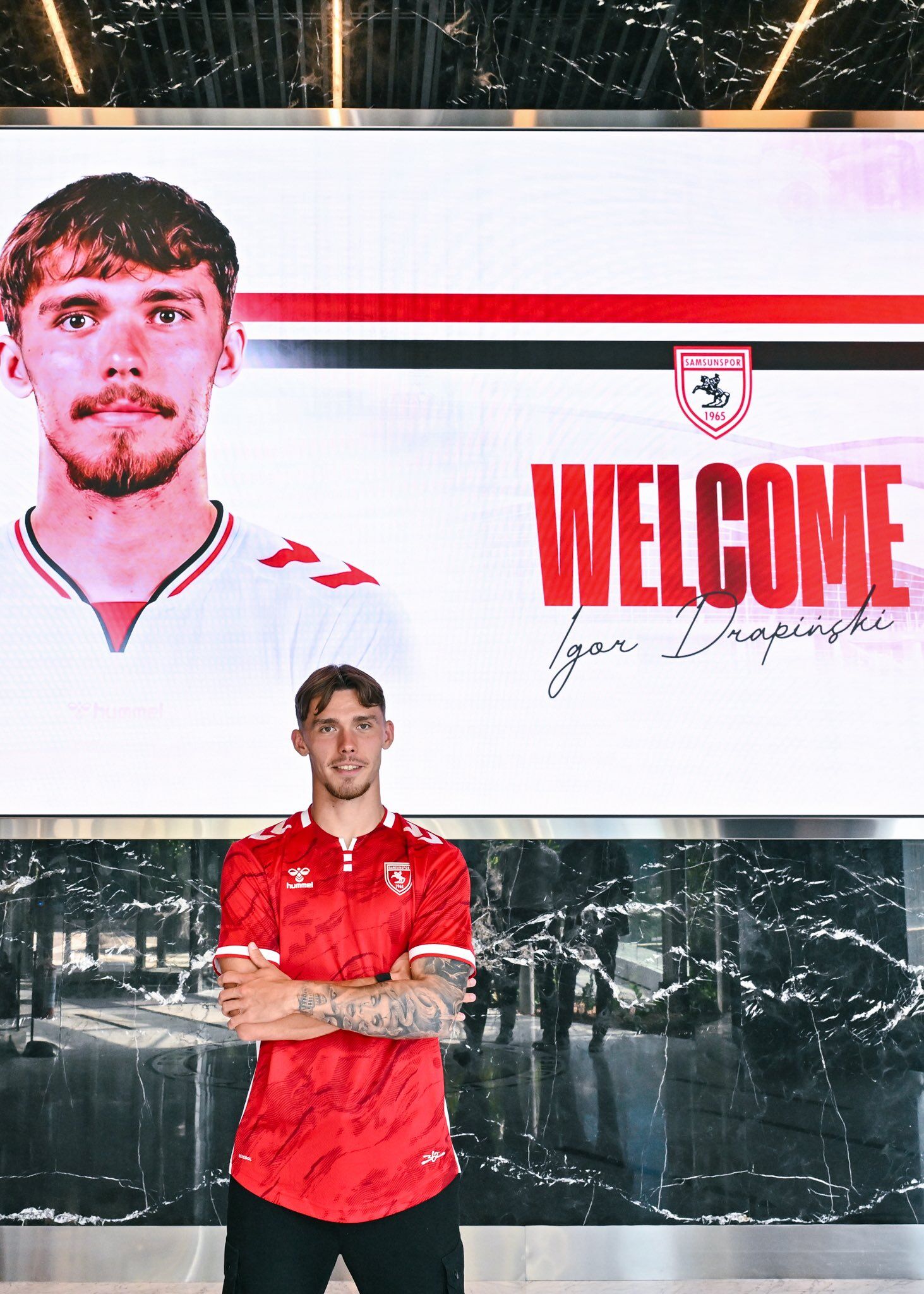 Samsunspor, Igor Drapinski transferini resmen açıkladı!