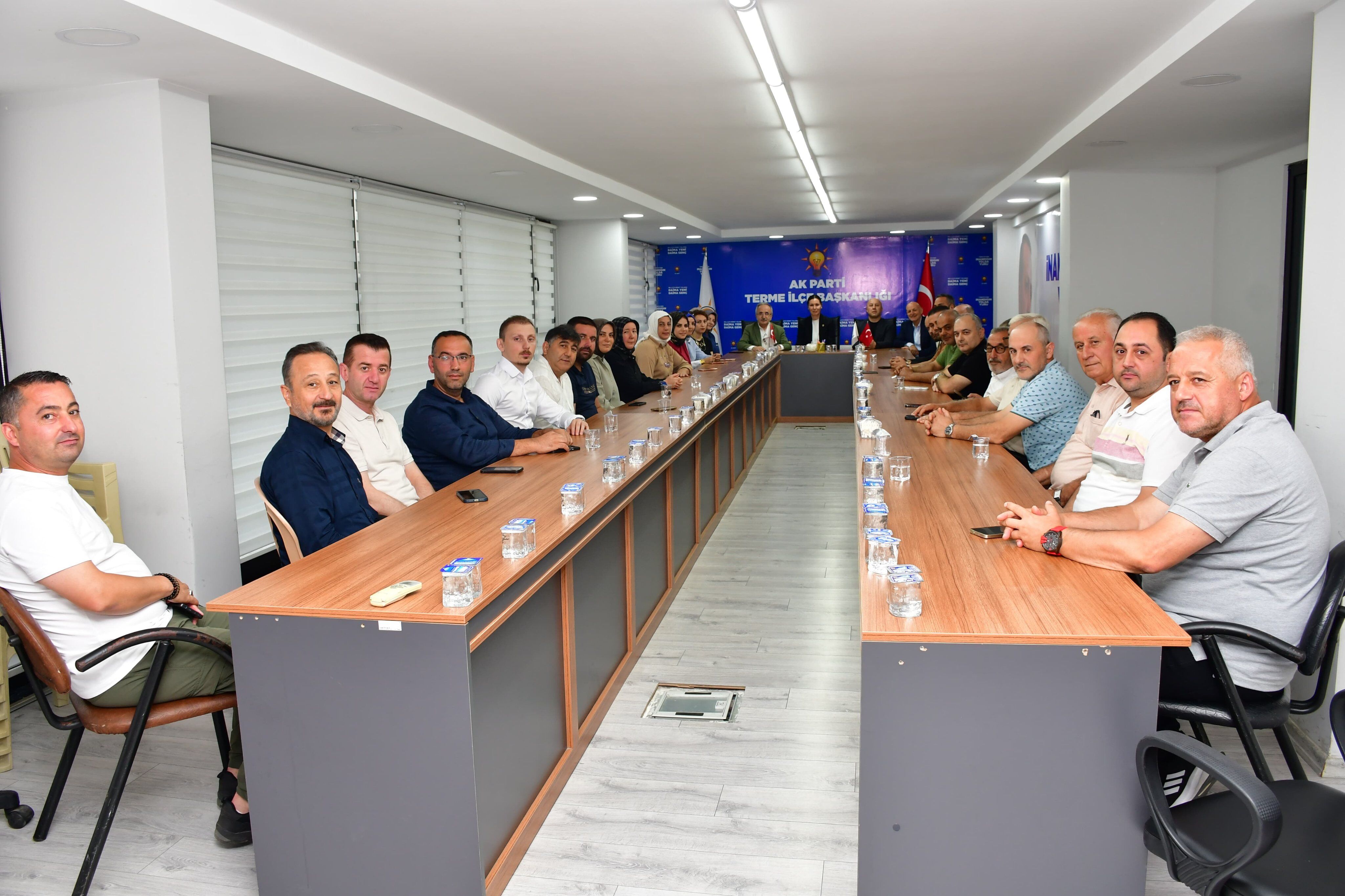 samsun haber: Çiğdem Karaaslan'dan Terme'de birlik ve beraberlik mesajı