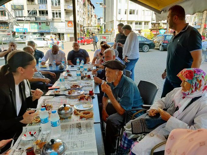 samsun haber: Çiğdem Karaaslan'dan Terme'de birlik ve beraberlik mesajı
