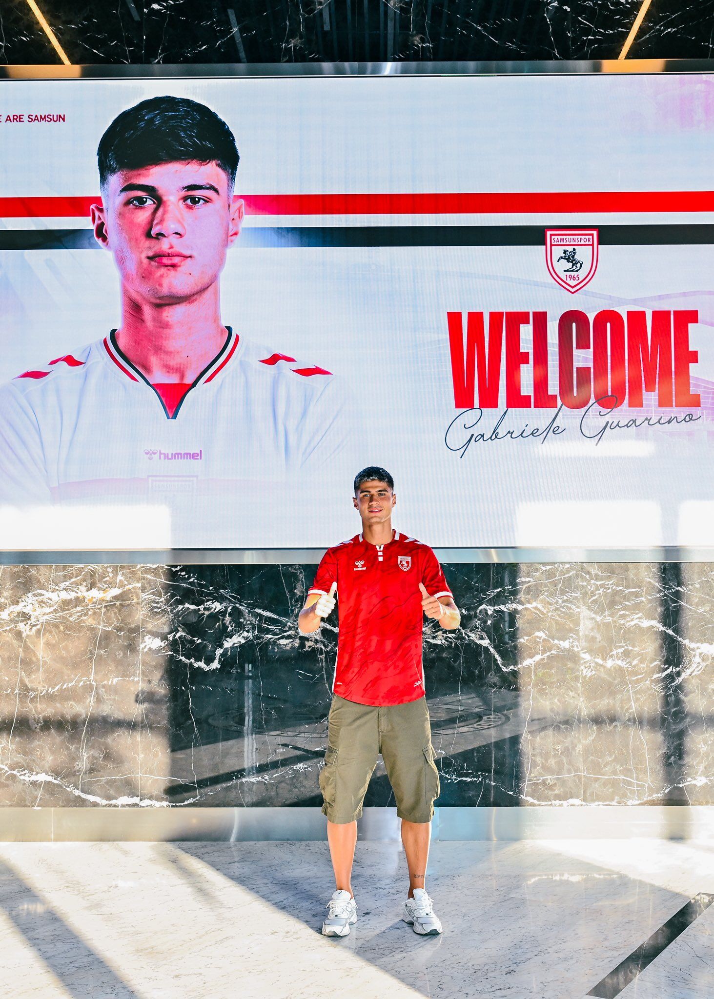 Samsunspor Haber: Gabriele Guarino resmen Samsunspor'da!