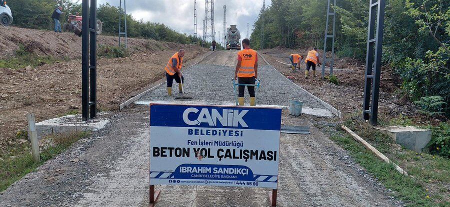 SAMSUN HABER: Canik'te ulaşım ağı yeni yollarla güçleniyor
