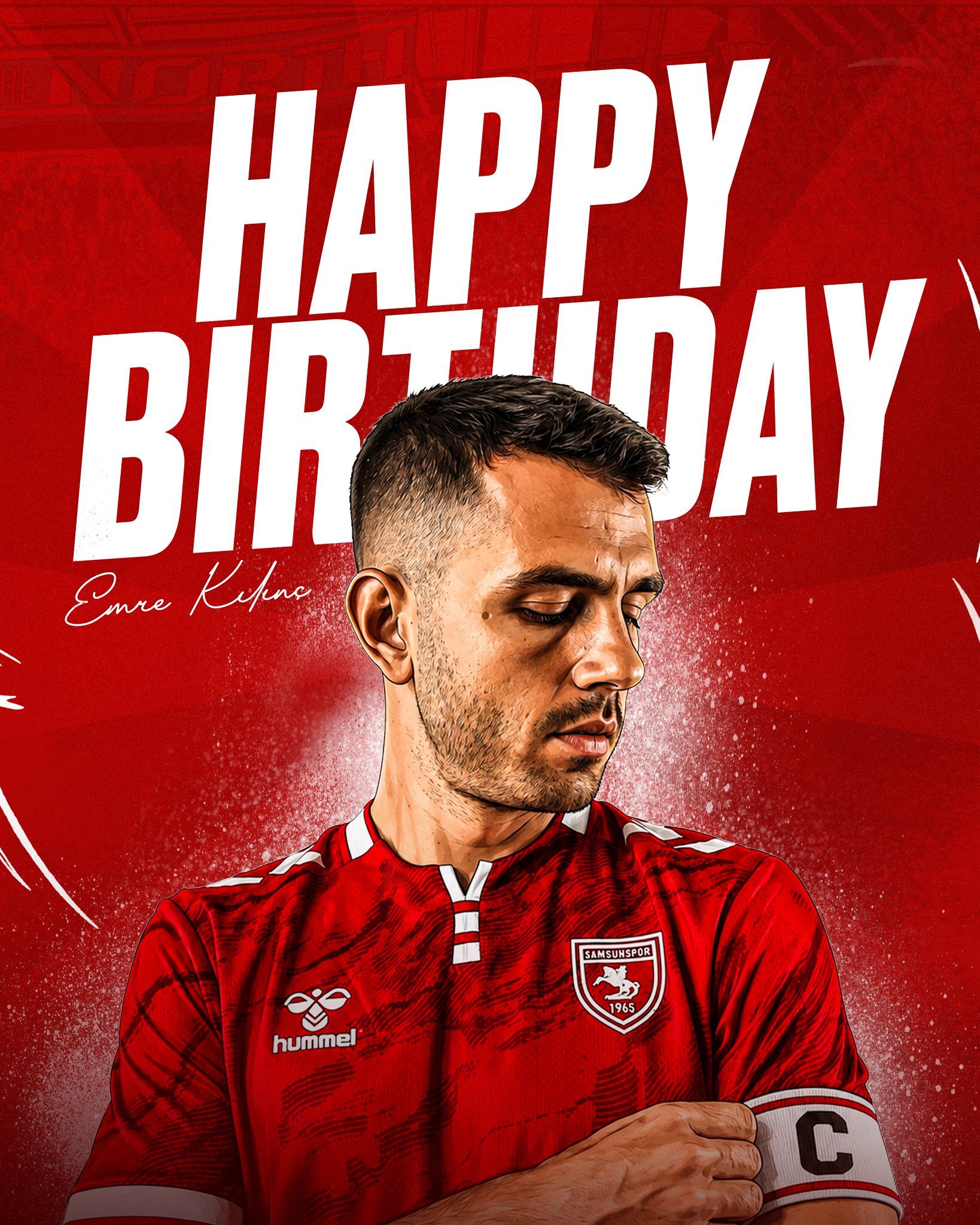 samsunspor haber: “İyi ki doğdun Kaptan Emre!” Samsunspor’dan özel mesaj