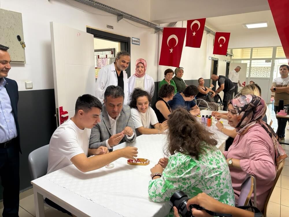 Samsun Haber: Halit Doğan ile özel öğrenciler arasında gülümseten diyalog