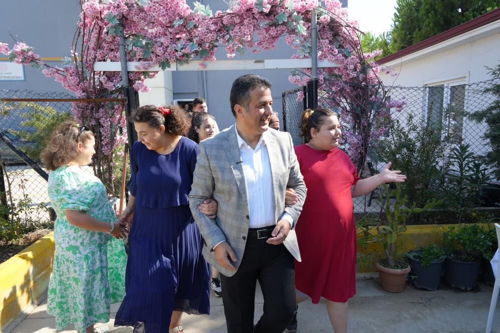 Samsun Haber: Halit Doğan ile özel öğrenciler arasında gülümseten diyalog
