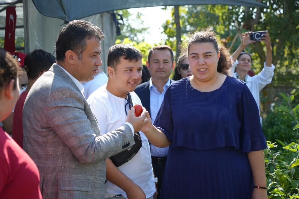 Samsun Haber: Halit Doğan ile özel öğrenciler arasında gülümseten diyalog