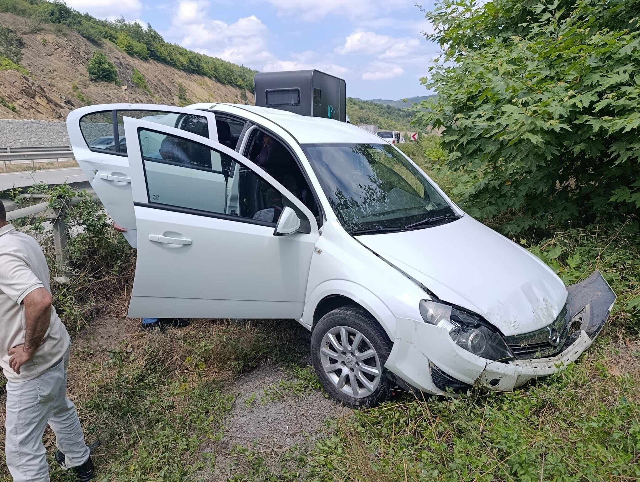 Samsun Haber: Samsun Kavak’ta feci kaza! 5 kişi yaralandı