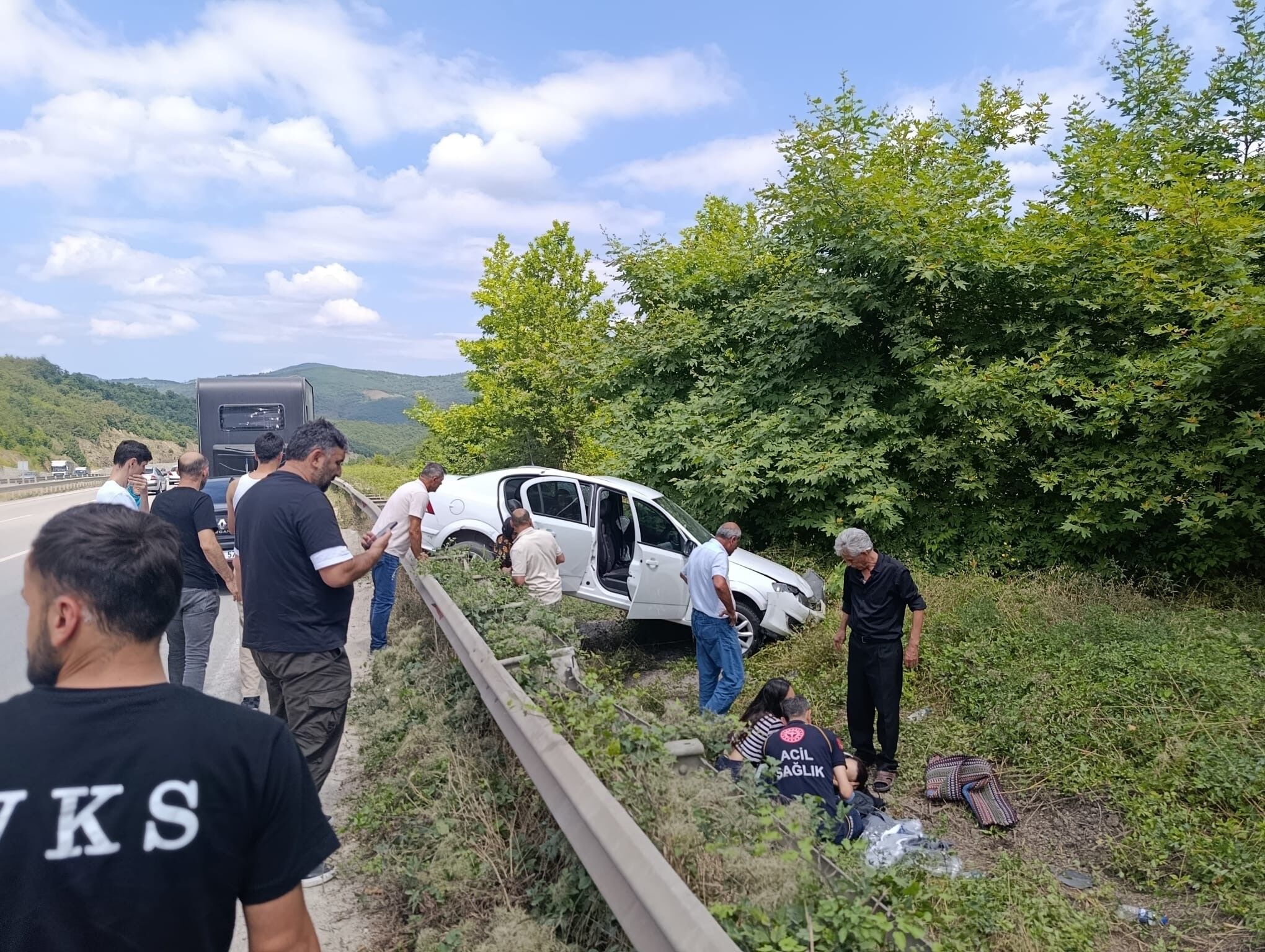 Samsun Haber: Samsun Kavak’ta feci kaza! 5 kişi yaralandı
