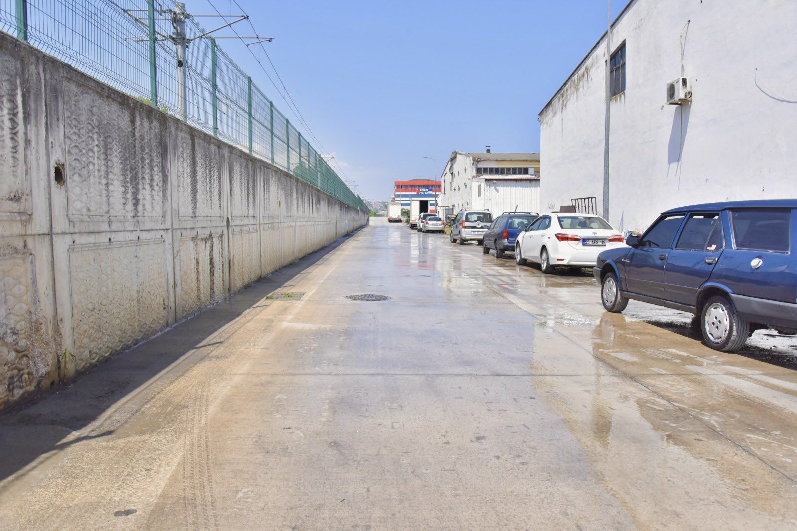 Samsun Haber: Başkan Mustafa Candal sahada! Tekkeköy sanayisinde hummalı çalışma
