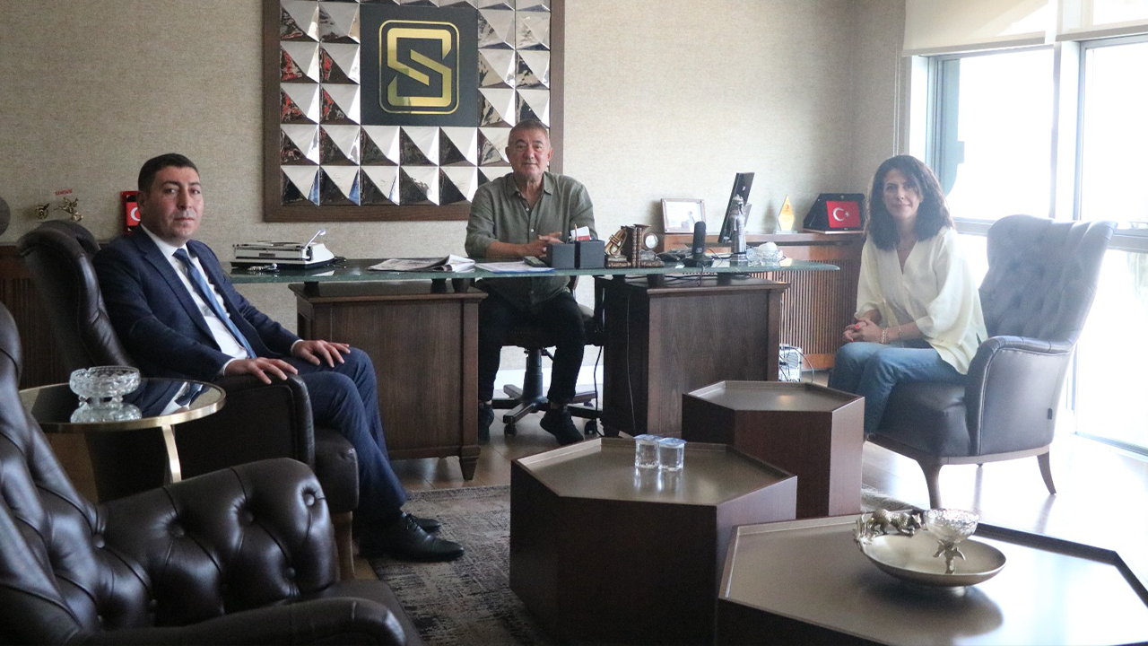 Samsun Haber: Mustafa Döver’den SMG’ye ziyaret