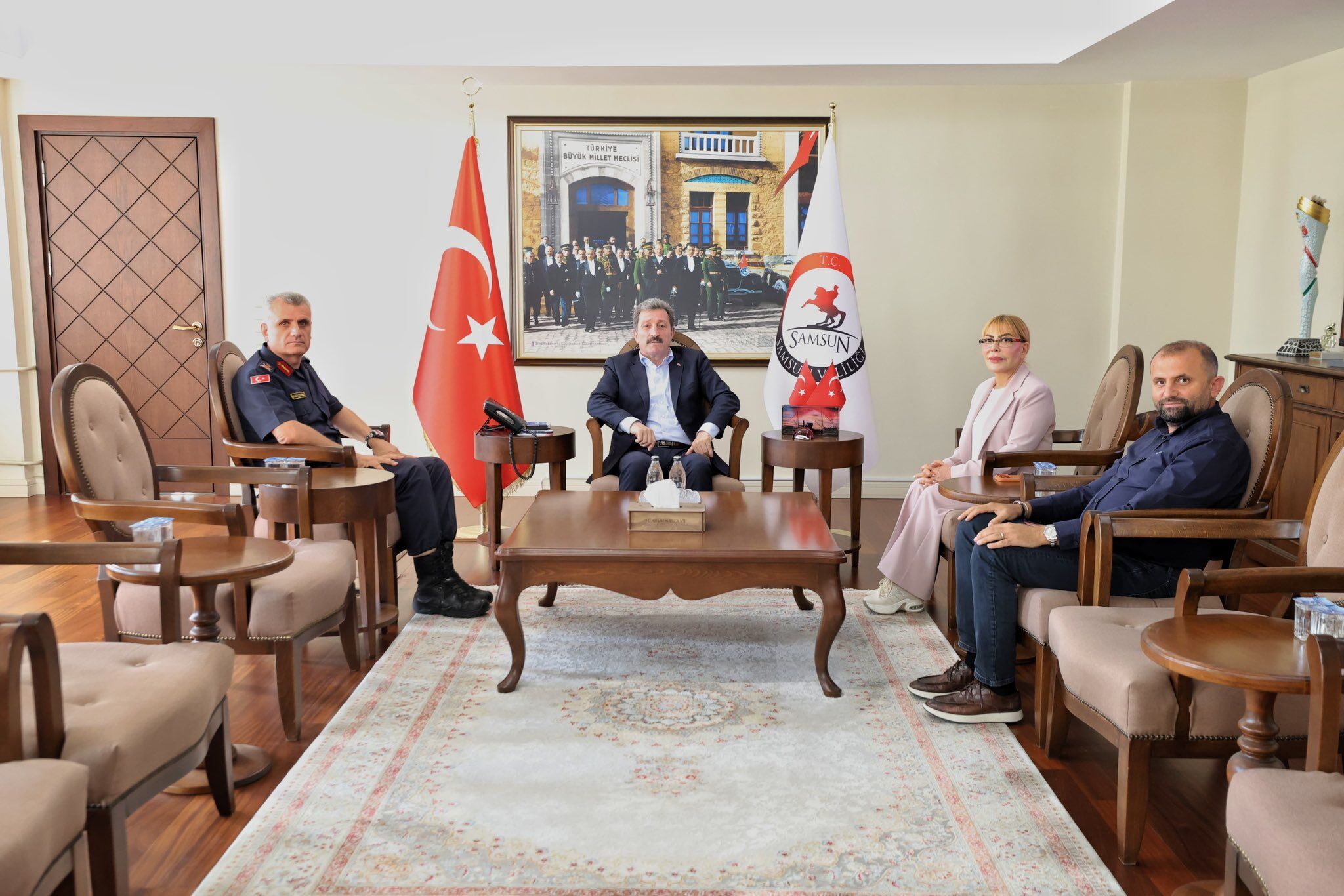 Samsun Haber: Samsun İl Jandarma Komutanı'dan Samsun Valisine veda ziyareti