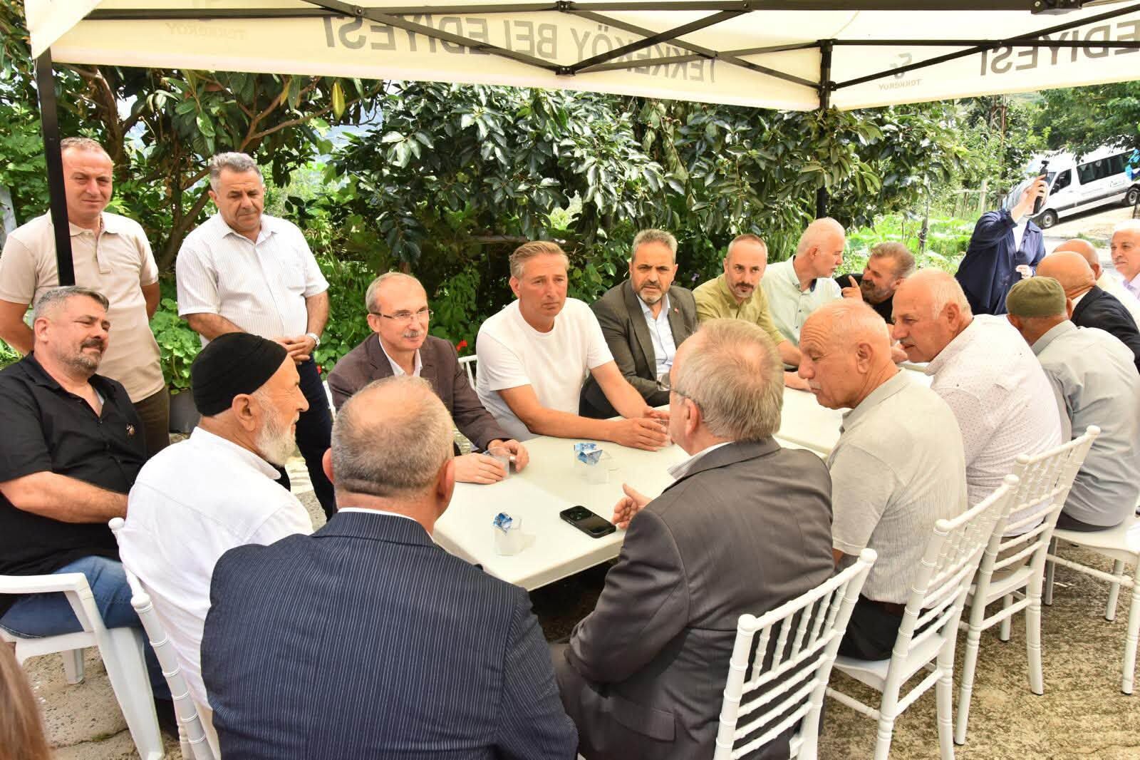 Samsun Haber: Samsun Milletvekili Orhan Kırcalı Tekkeköy'ün nabzını tuttu