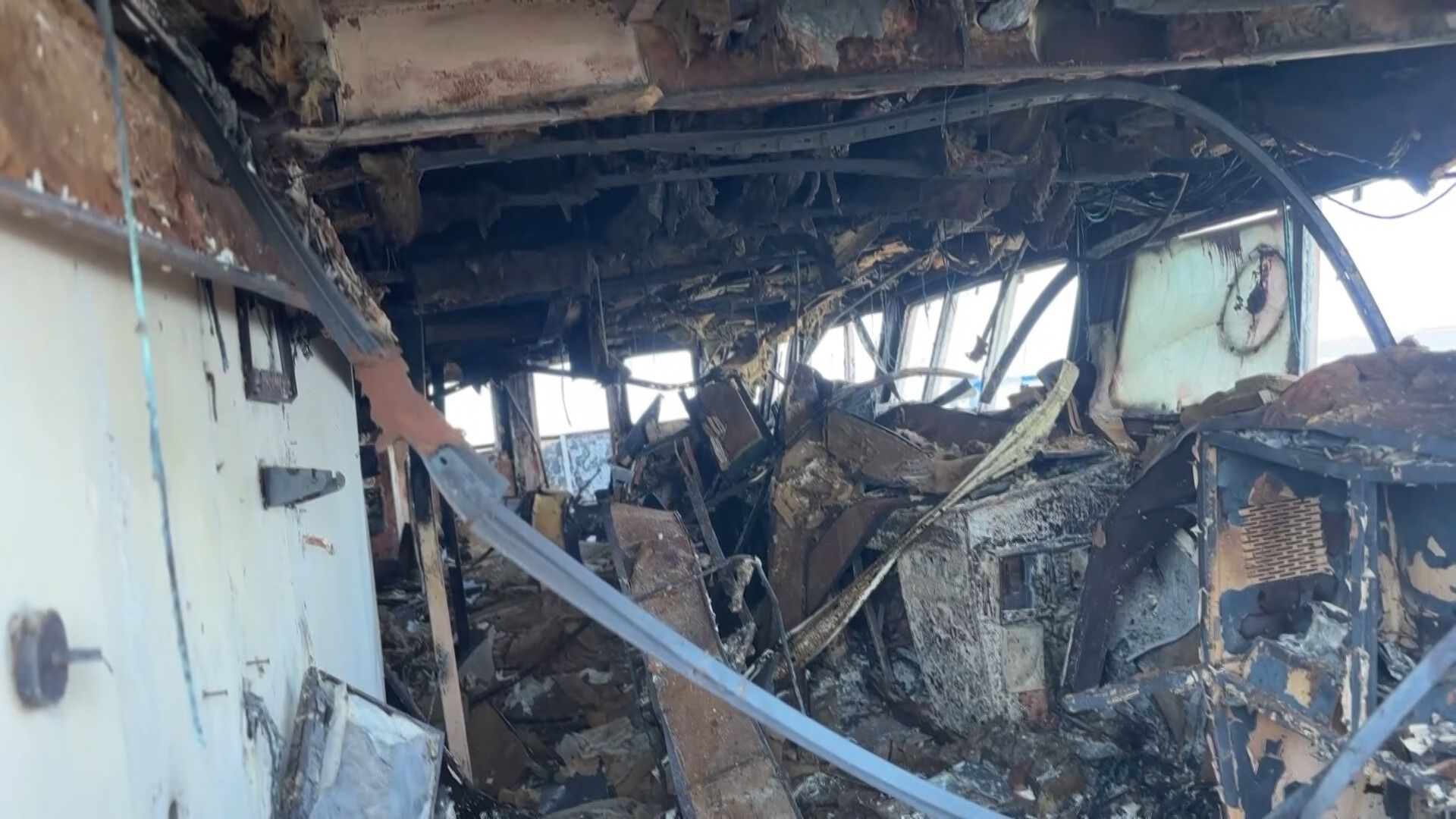 Samsun haber: Samsun’a getirilen gemi adeta demir yığınına döndü!