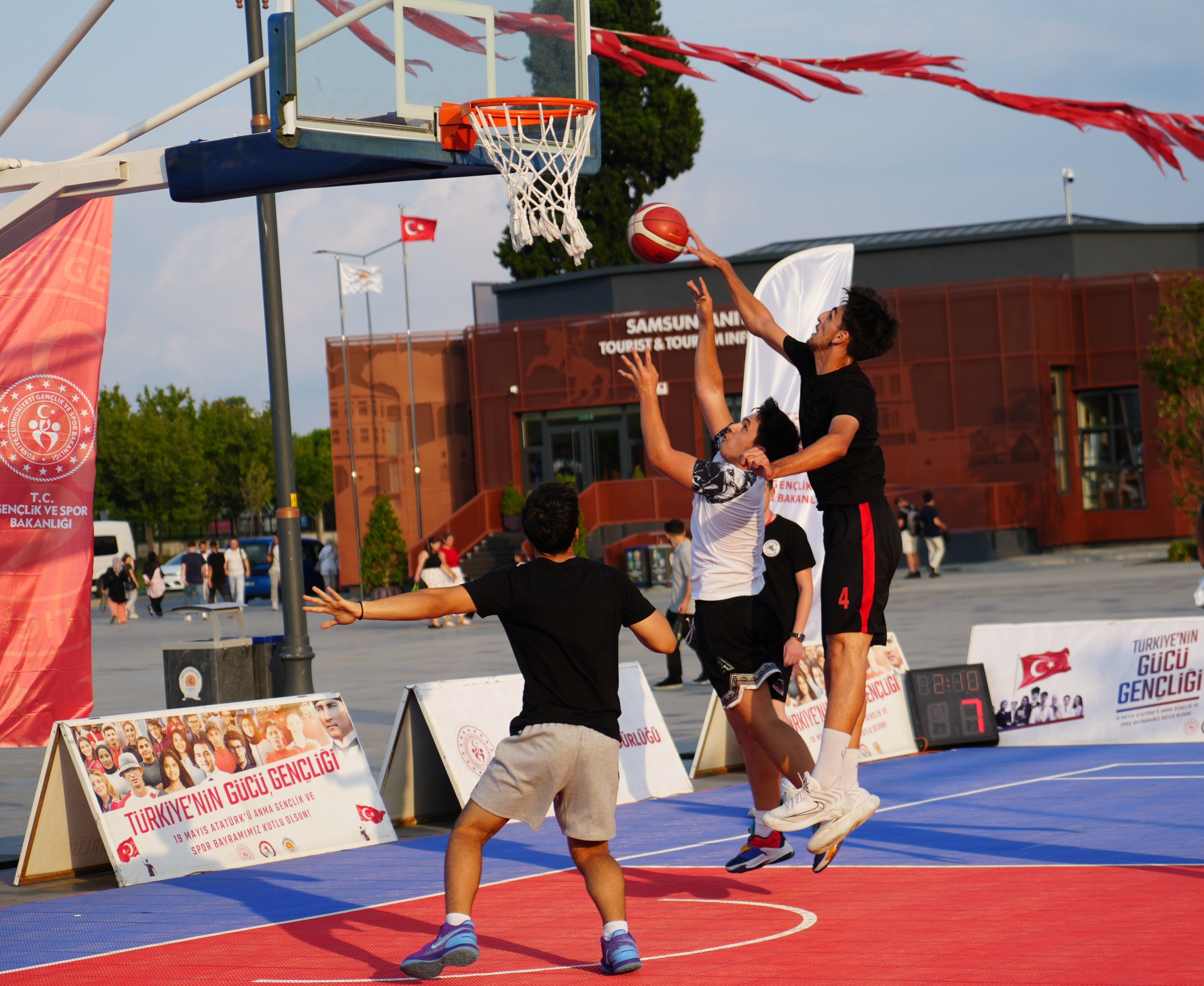 Samsun Haber: Samsun’da 3x3 Basketbol heyecanı başladı